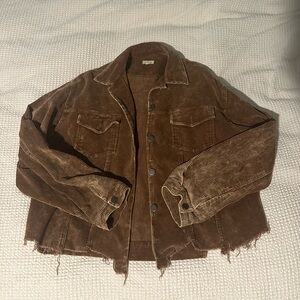 POL Tan Corduroy Jacket